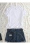 -Women's Strawberry Printed Crop T-Shirt 100% Cotton - 3