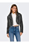 Women's Onlcasey Faux Leather Biker Otw Jacket - 6