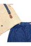 Baby Boy Muslin Shirt, Denim Shorts and Suspender Belt 6-9-12-18-24 Months Summer Stylish Holiday Outfit - 5