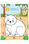 Jungle Activity and Colouring Book- Die Cut Animal Shaped Book - 4