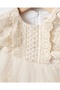 Audrey 4-Piece Luxury Mevlüt Set 100% Cotton Newborn Baby Girl Lace - 6