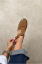Women's Sandals Camel Suede - 3