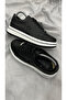 Black Lace-Up Sneaker Men's Comfortable Casual Sports Shoes - 2