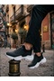 Black Laceless Comfortable Lightweight High White Sole Men's Sports Half Ankle Boots Tge230552 - 2