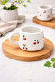 Cherry Patterned Ceramic Cup 🍒 ☕