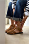 Women's Sandals Camel Suede - 4
