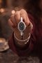Cartion Women's Steel Watch Silver Color Oval Case Vintage Luxury Special Design Stylish Elegant Women's Wristwatch - 3