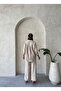 Embroidered Trousers - Stone |   F1900 - 5