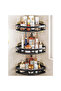 3-Layer Triangle Bathroom Rack – Wall Mounted, No Drill