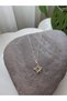 Steel Zircon Stone Star Model Women's Steel Necklace - 5
