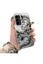 Samsung Galaxy A36 5g Compatible Silicone Edge Hard Back Anti-Fall Phone Case Dragon Pattern - 4