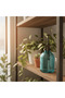 Large Capacity Blue & Black Glass Spray Bottle with Premium Metal Trigger for Household & Garde - 2