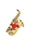 Carve Pattern Bb Bend Althorn Soprano Saxophone - 3