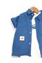 Baby Boy 3-Piece Muslin Set, Holiday Set 6-9-12-18-24 Months, 3-Piece Muslin Set with Shirt and Shorts - 3