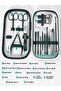 18-Piece Professional or Home-Use Compact Manicure Pedicure Care Set, Nail Clippers - 4