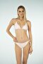 Triangle String Bikini Set - White - 5