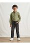 Boy's Viscose Shirt and Jean Pants Two-Piece Set - 100% Cotton Holiday Outfit - 3