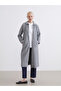 Nevavm Shirt Collar Self-Patterned Women's Robe with a Difference - 3