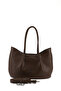 Women's Brown Hand and Shoulder Bag