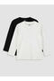 Zero Roba Collar Boys' T-Shirt 2-Pack from Uzg Store for Style Enthusiasts