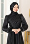 فستان سهرة إسلامي براق للربيع - 2