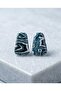 Spiral Mini Polymer Clay & Epoxy Handmade Nail Earrings (Stainless Steel Hardware) - 2