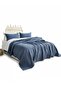 Silvia Jacquard Bedspread Set, 100% Cotton Jacquard Fabric, Breathable, 3 Piece Bedspread Set - 3