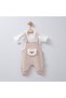Salopet Jumpsuit 3-6-9 Months Baby Salopet Jumpsuit Set with Accessories and Snap Fasteners - 2