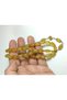 Mehmet Sancaktar Masterpiece Handcrafted Signed and Sealed Crimped Amber - 4