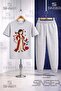 Children's Jyn Anime Yoresel Printed T-Shirt Sweatpants Set