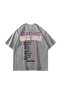 Freedom Rock Tour Printed Oversize Unisex Washable White Tshirt