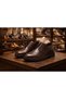 Genuine Leather Lace-Up Classic Men's Shoes - 5