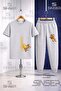 Children's Jerry Single Cheese Calan Printed T-Shirt Tracksuit Set