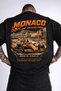 Unisex Monaco Grand Prix Front and Back Printed Oversize T-Shirt 100% Cotton Racing
