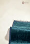 Plush Prayer Mat Non-Slip Base Ultra Soft Velvet Textured Luxury Prayer Mat - 3