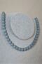 Certified 8 Mm Anjelite (Angel Stone) Natural Stone Necklace - 2