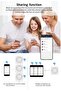 مفتاح ذكي واحد متوافق مع Homekit، يعمل بتقنية واي فاي، متوافق مع Siri، ريلاي ذكي - 3