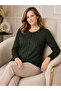 Women's Middle Age and Above High Quality Patterned Mother Combed Cotton Blouse 30582 - 5