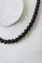 Certified 7 mm Lal Granate Garnet Natural Stone Necklace - 2