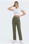 High Waist Stitched Detail Fit Pants – Casual & Stylish Comfortable Cut - 2