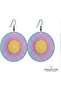 🌟   Laser Cut 316L Steel Earrings (Multicolor, Round Pattern) - Modern and Artistic Design 🌟 - 2