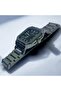 Vertex Men’s Luxury Analog Watch Stainless Steel Square Case Grey Dial Wrist Watch - 6