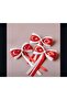 Moon Star Flag, April 23Rd, Eid Ribbon Hanging Bow with Moon Star Print, 11.5 cm Clip Buckle, 1 Pc. - 2