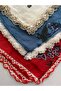 Handcrafted Needlework Dowry Writing 100X100 3 Pieces Represents a Visual Symbol. - 2