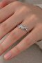 Silver Knot Model Xuping Steel Ring