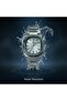 Nexus Men’s Analog Watch Stainless Steel Silver Bracelet White Dial Quartz Date Display - 7