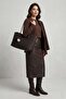B37113 Women's Shoulder Bag Brown
