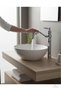 Dish Basin Faucet Retro High Model Dish Basin Compatible Fixture Silver Color - 3
