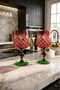 New Year's Special Production Tassel Patterned Glass