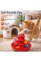 Hacıyatmaz Cat Toy 3-Layer Bulk Intelligence Toy 20X21 cm – Non-Tipping Interactive Food Toy - 6